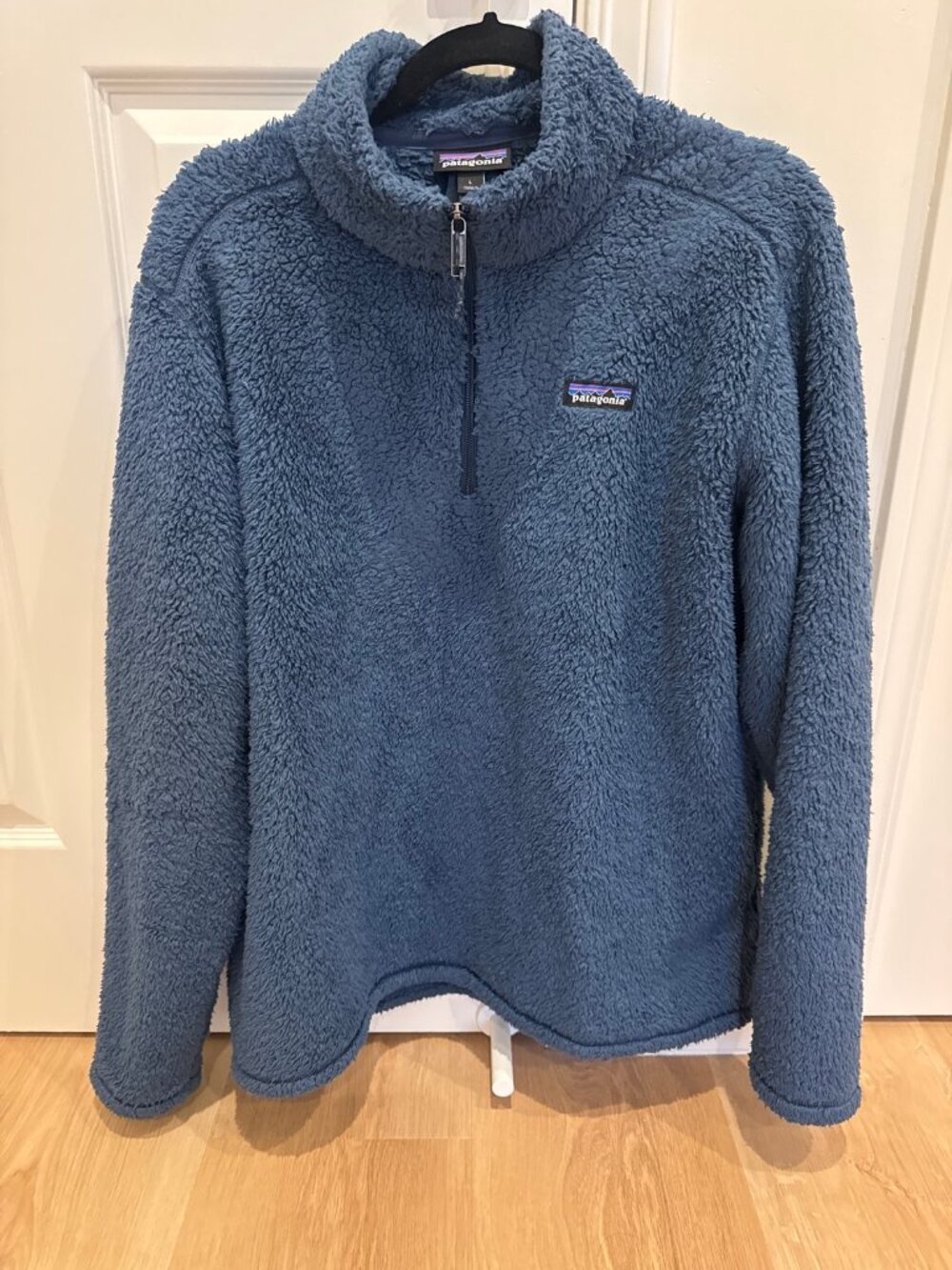 Patagonia Men's Los Gatos Quarter-Zip Fleece Pullover – Steel Blue – L